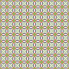 Abstract Cross Pattern generative computational art illustration