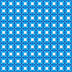 Abstract Cross Pattern generative computational art illustration