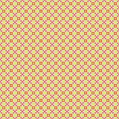 Abstract Cross Pattern generative computational art illustration