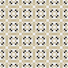 Abstract Cross Pattern generative computational art illustration