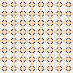Abstract Cross Pattern generative computational art illustration