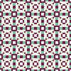 Abstract Cross Pattern generative computational art illustration