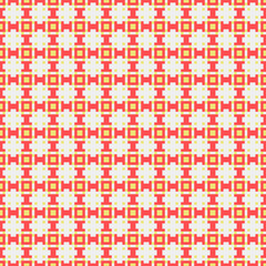 Abstract Cross Pattern generative computational art illustration