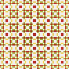 Abstract Cross Pattern generative computational art illustration