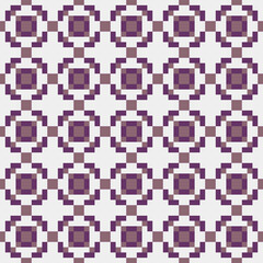 Abstract Cross Pattern generative computational art illustration