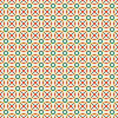 Abstract Cross Pattern generative computational art illustration