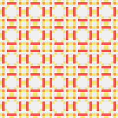 Abstract Cross Pattern generative computational art illustration