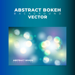 Fototapeta premium Abstract Bokeh Background Design, Abstract Shiny Colour light Design Element