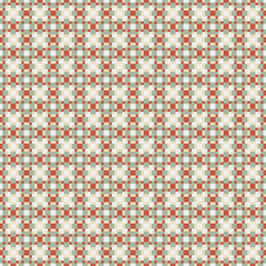 Abstract Cross Pattern generative computational art illustration