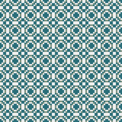 Abstract Cross Pattern generative computational art illustration