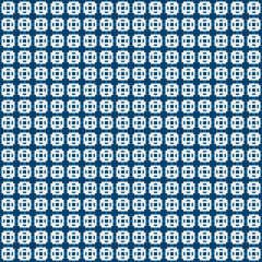 Abstract Cross Pattern generative computational art illustration