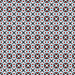 Abstract Cross Pattern generative computational art illustration