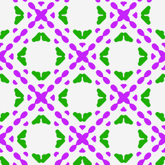  Seamless pattern with multicolored shapes.