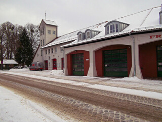 Das Gebäuder der Freiwilligen Feuerwehr in Templin
