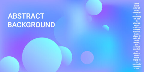 Background picture with balls for banner design.
