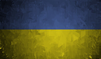 Ukraine Flag vector background