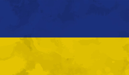 Ukraine Flag vector background