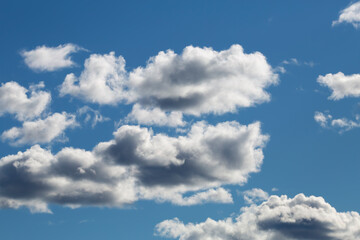 Clouds and a blue sky