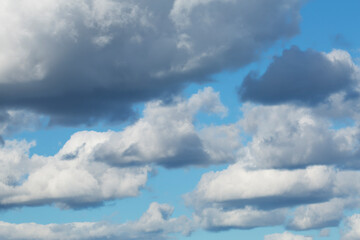 Fototapeta premium Clouds and a blue sky