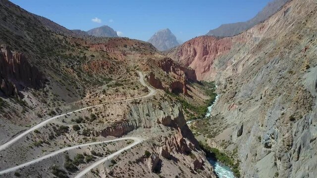 Iskanderkul in the Fann Mountains, taken in Tajikistan in August 2018