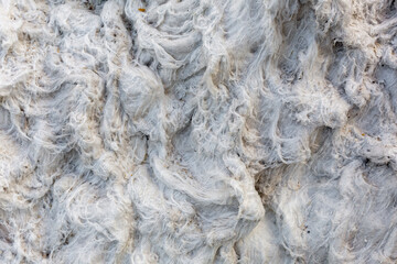 Surfaces formed with rock wool, background