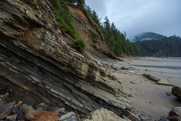 Rock formation of Oregon coast