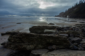 Rock formation of Oregon coast