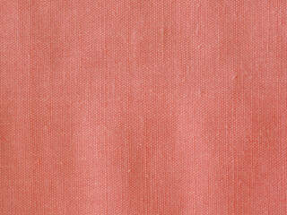 Fototapeta premium Pink linen fabric conceptual background.