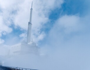 Pic du Midi Observatory, Pic du Midi de Bigorre (Pic du Midi) mountain in French Pyrenees, France