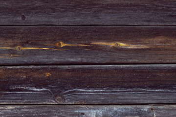 Fototapeta premium grey weathered wooden horizontal background, old textured surface