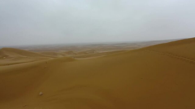 Sand Dunes in Kavier National Park in Iran, taken in January 2019