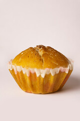 cupcake on a white background