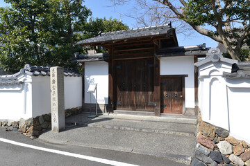 岩倉具視幽棲旧宅　表門　京都市岩倉