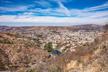 Beautiful view over Guanajuato City, Guanajuato State, Mexico