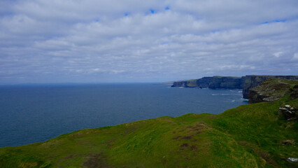 Cliffs of Moher on the western coast of Ireland