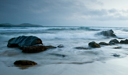 dramatic landscape photos of the British coast.

