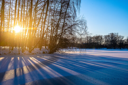 Winterwonderland am Rubbenbruchsee