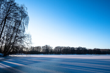 Winterwonderland am Rubbenbruchsee