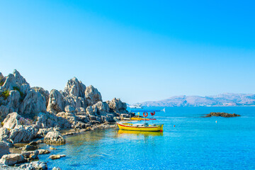 Fototapeta na wymiar Beautiful landscape of the Mediterranean coast
