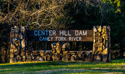 Center Hill Dam near Smithfield in Middle Tennessee was built in 1948