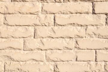 beige brickwork with hidden bricks