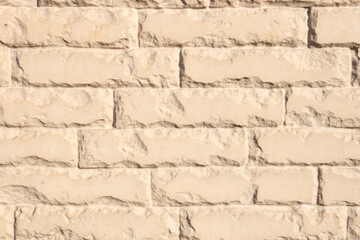 beige brickwork with hidden bricks