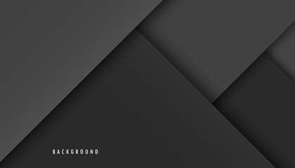 Fototapeta premium Black Doff Background Wallpaper. Modern Vector Graphic Design