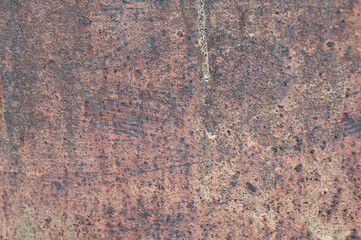 Rusty metal, textured rough surface old iron, rusted metal plate, outdoor atmosphere water exposure, vintage background close-up