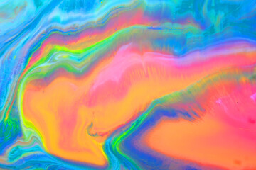 4K footage, Abstract  ink painting background, Mixture of acrylic paints,    marble abstract fluid art pattern, 4K Footage Inkscapes concept,
