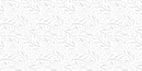 Organic motif, botanical motif background. Seamless pattern.Vector.スタイリッシュな有機的パターン