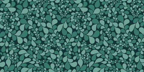 Organic motif, botanical motif background. Seamless pattern.Vector.スタイリッシュな有機的パターン