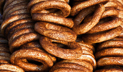 Delicious Snack Food Turkish Bagel