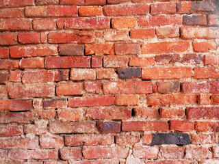 Old wall background and texture Wat Yai Chimongkol in Ayutthaya Thailand