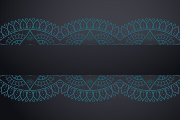 luxury ornamental mandala design background